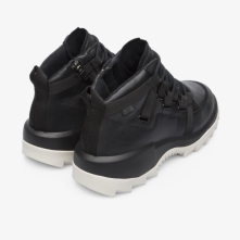 Camper Helix Sneakers Black / White - Mens Singapore TACYFN-662